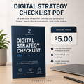 Digital Strategy Checklist PDF