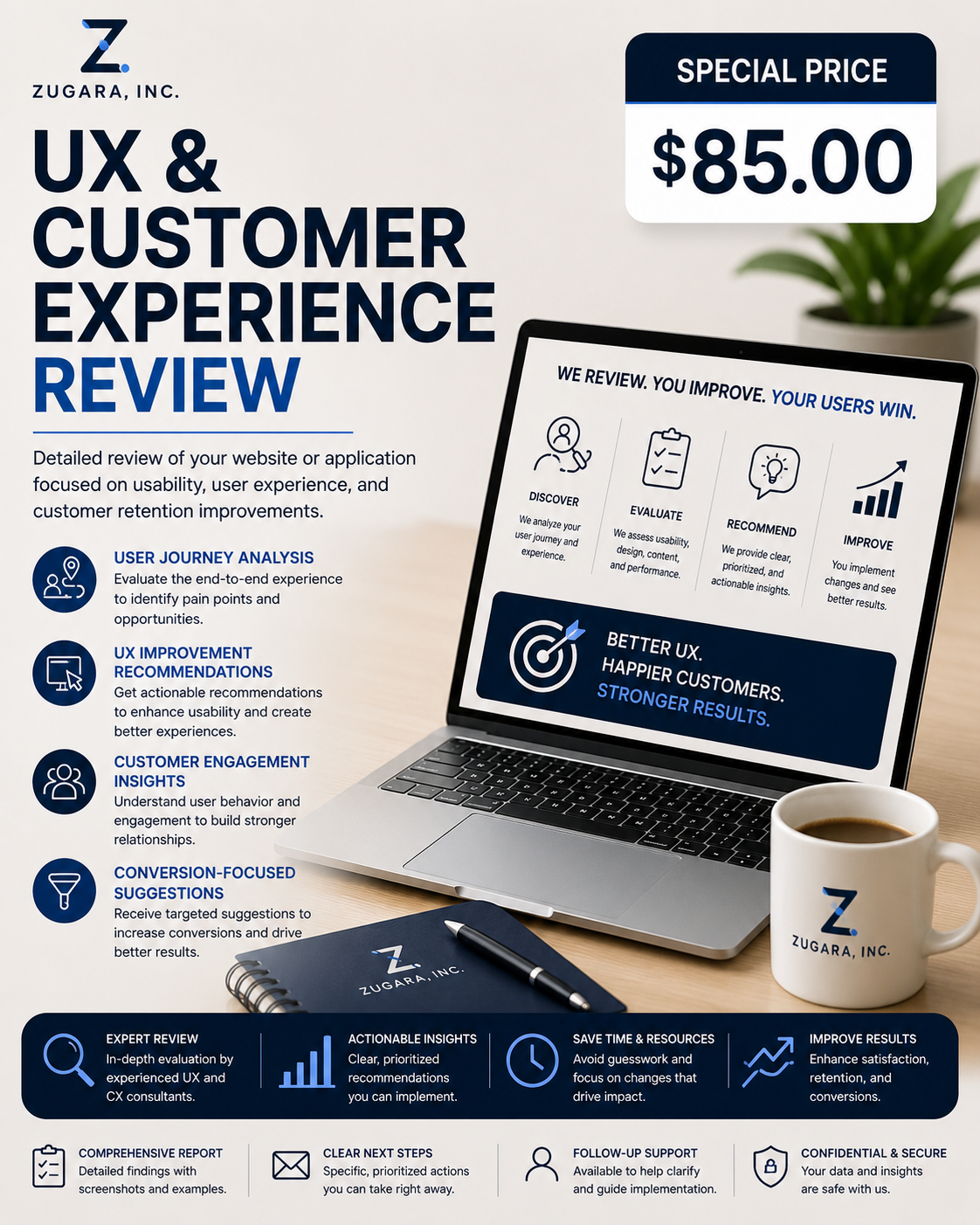 UX & Customer Experience Review