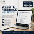Website Feedback Mini Review